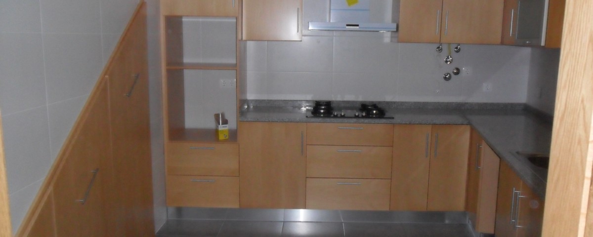 Cozinhas Modernas, Madeira Maciça, Cantos, MDF Revestidos