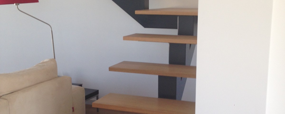 Escadas em madeira, Estruturas para Escadas, Guardas de Escada