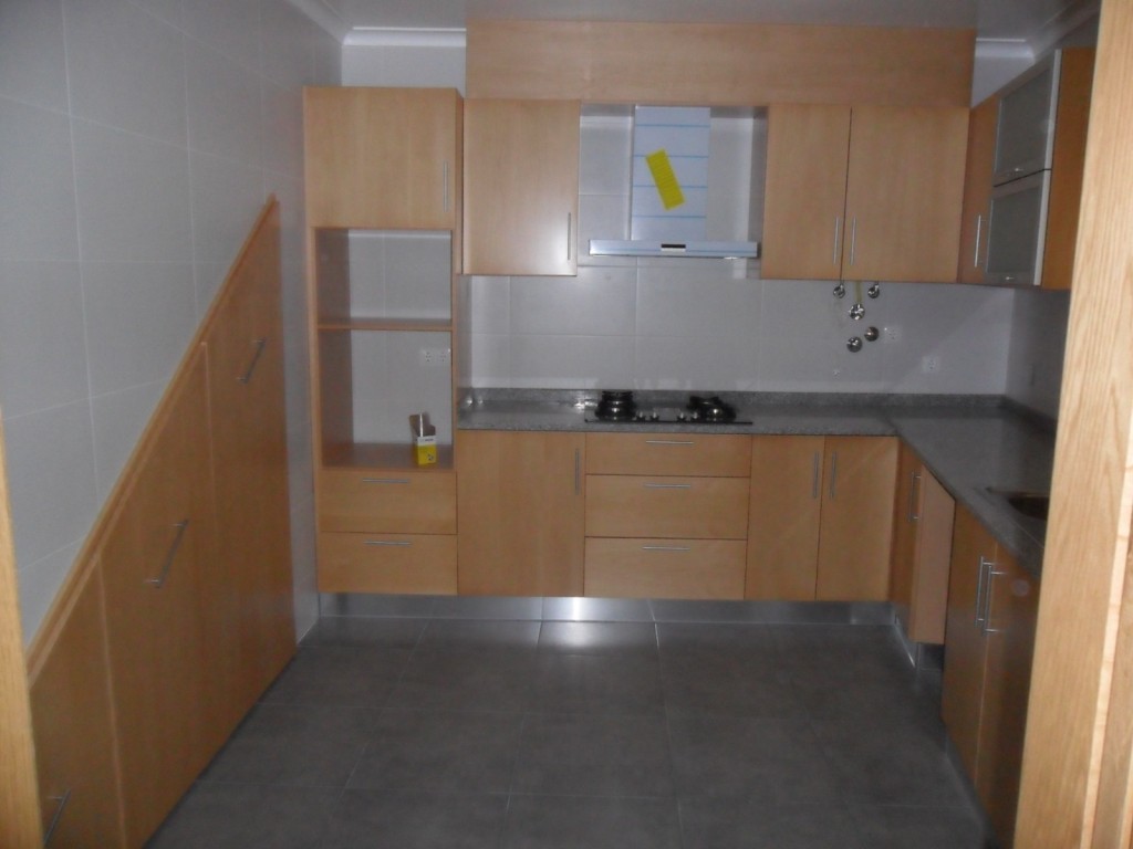 Cozinhas Modernas, Madeira Maciça, Cantos, MDF Revestidos