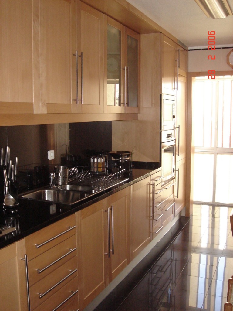 Cozinhas Modernas, Madeira Maciça, Cantos, MDF Revestidos