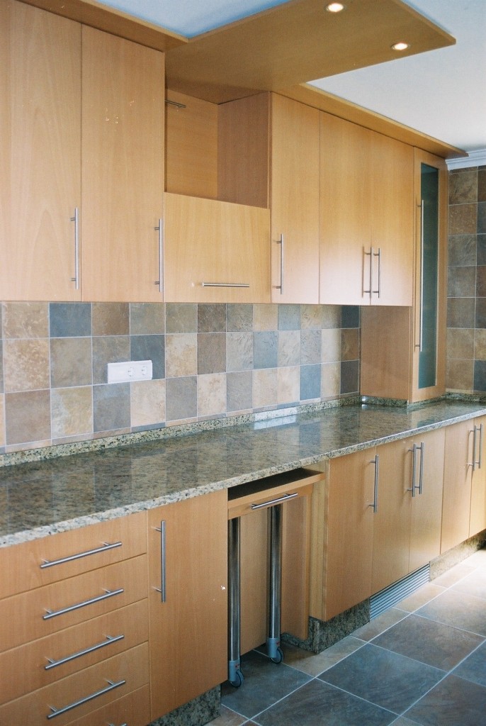 Cozinhas Modernas, Madeira Maciça, Cantos, MDF Revestidos