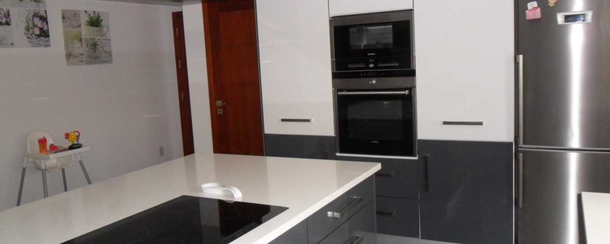 Cozinhas Modernas, Madeira Maciça, Cantos, MDF Revestidos